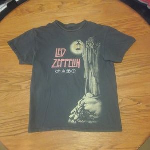 Led Zeppelin 🔥 Shirt Zoso Stairway to Heaven ✨ Small Medium Band Tee 70s 🎵 🎸
